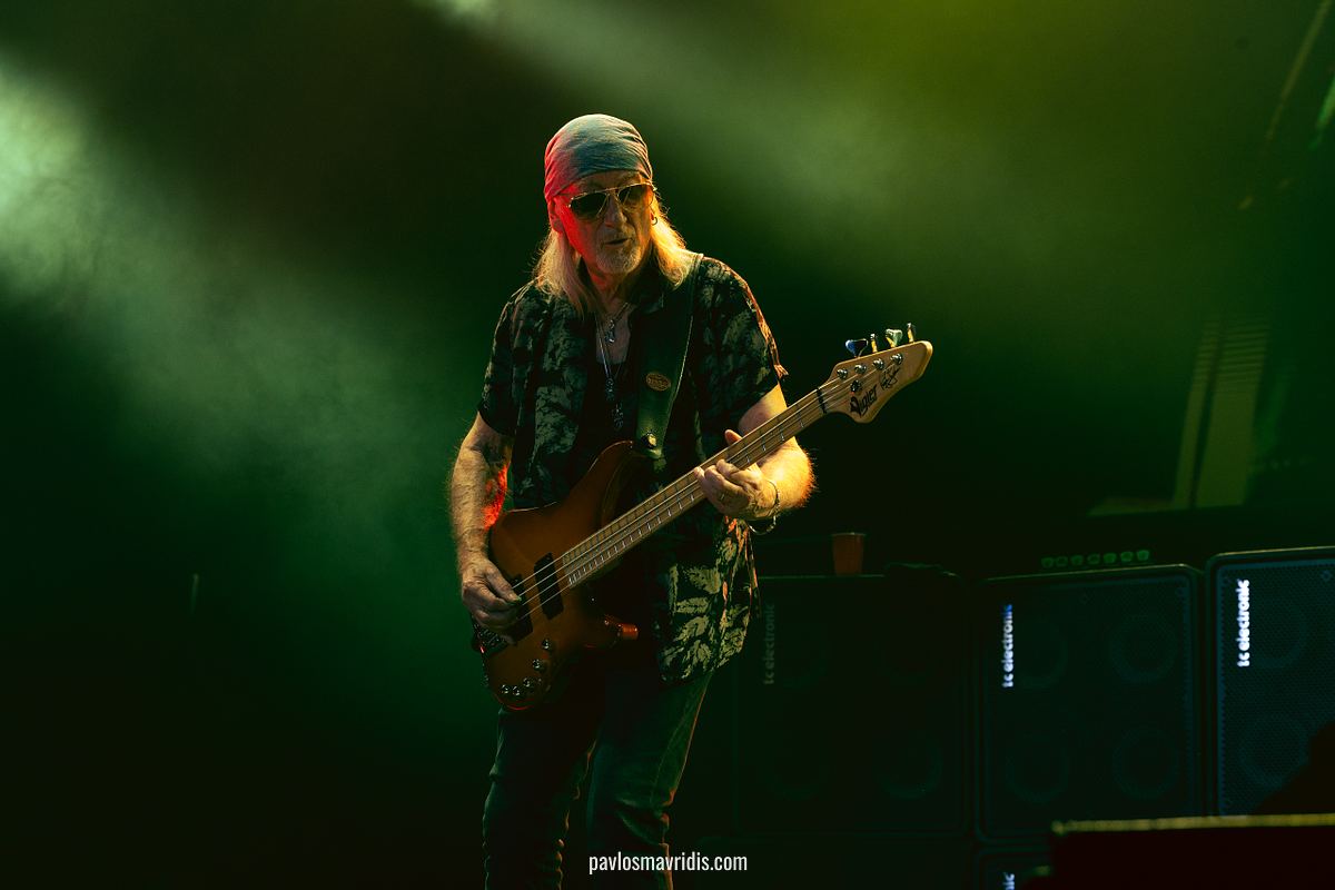 Deep Purple performing live at Telekom Center, Athens 2026. Concert photos by Pavlos Mavridis.