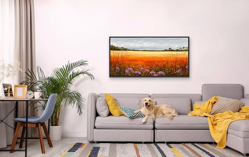 Australian Outback Wildflower Meadow