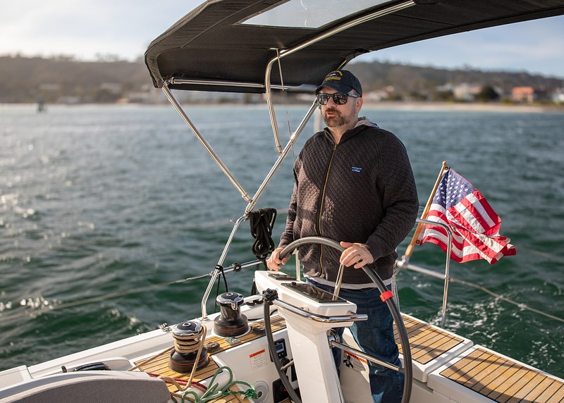 Sailing on Drew's Birthday (15 Feb 2025)