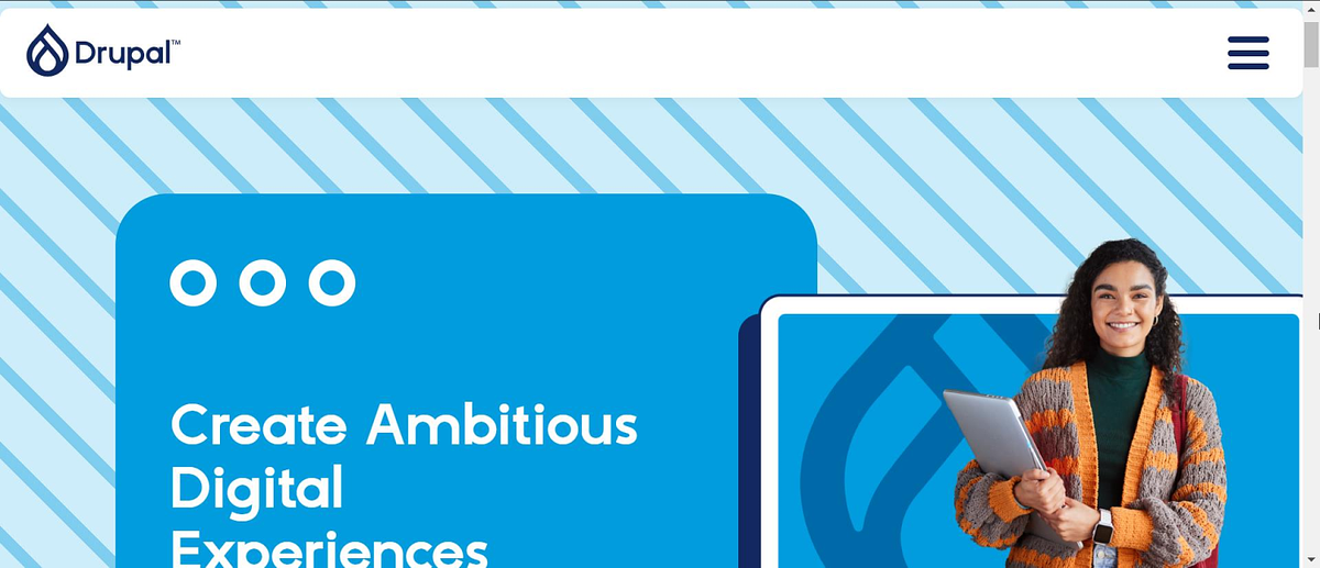 Drupal-startpagina