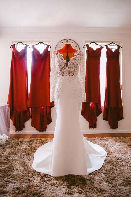 Bride Getting Ready