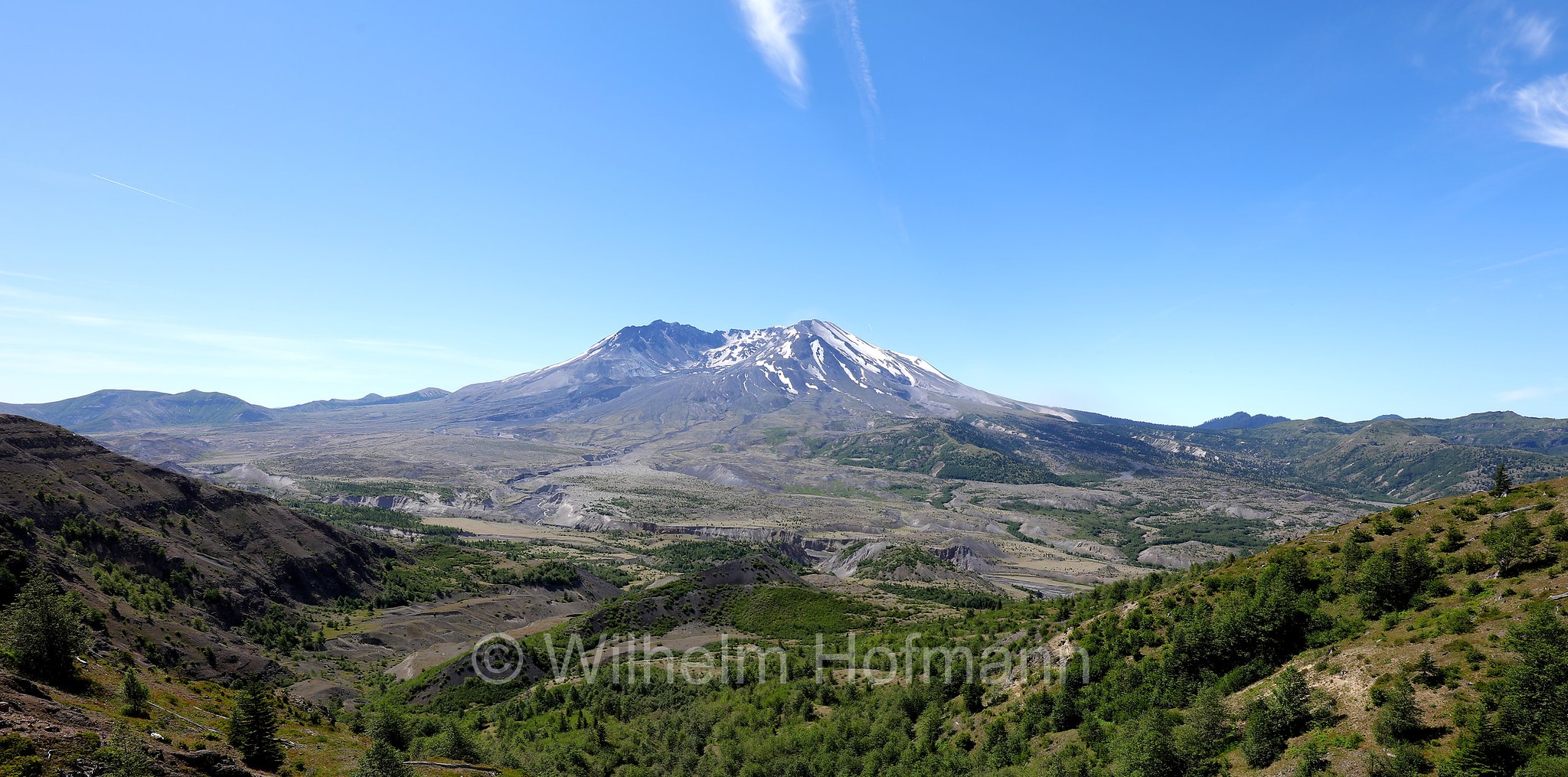Mount Saint Helens National Volcanic Monument, Mount St. Helens, Monte Saint Helens, Monte Sant'Elena, Loowit Viewpoint, Washington, USA