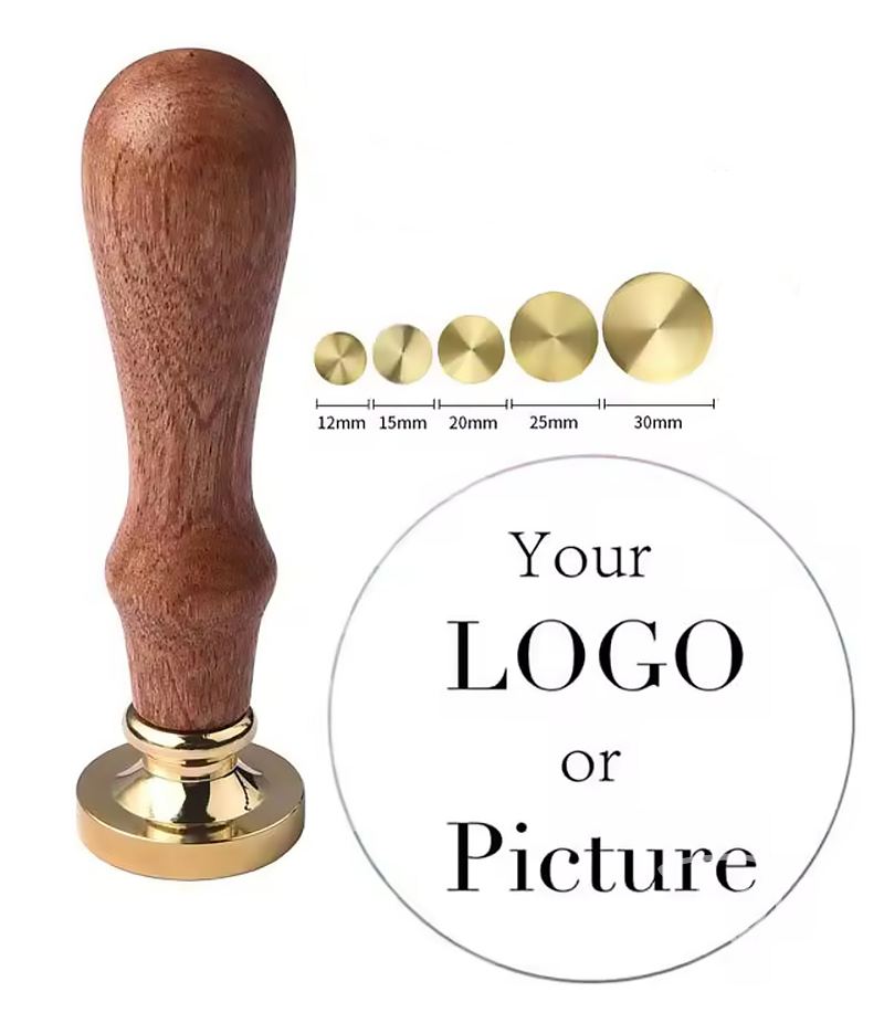 "CIRCLE" Brass Stamp