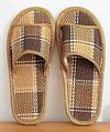 Light Straw Slippers