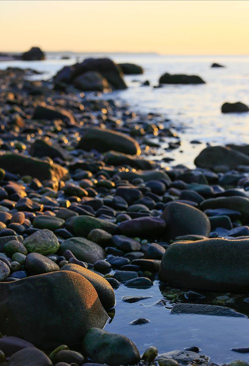 Golden Hour at Riverhead Beach