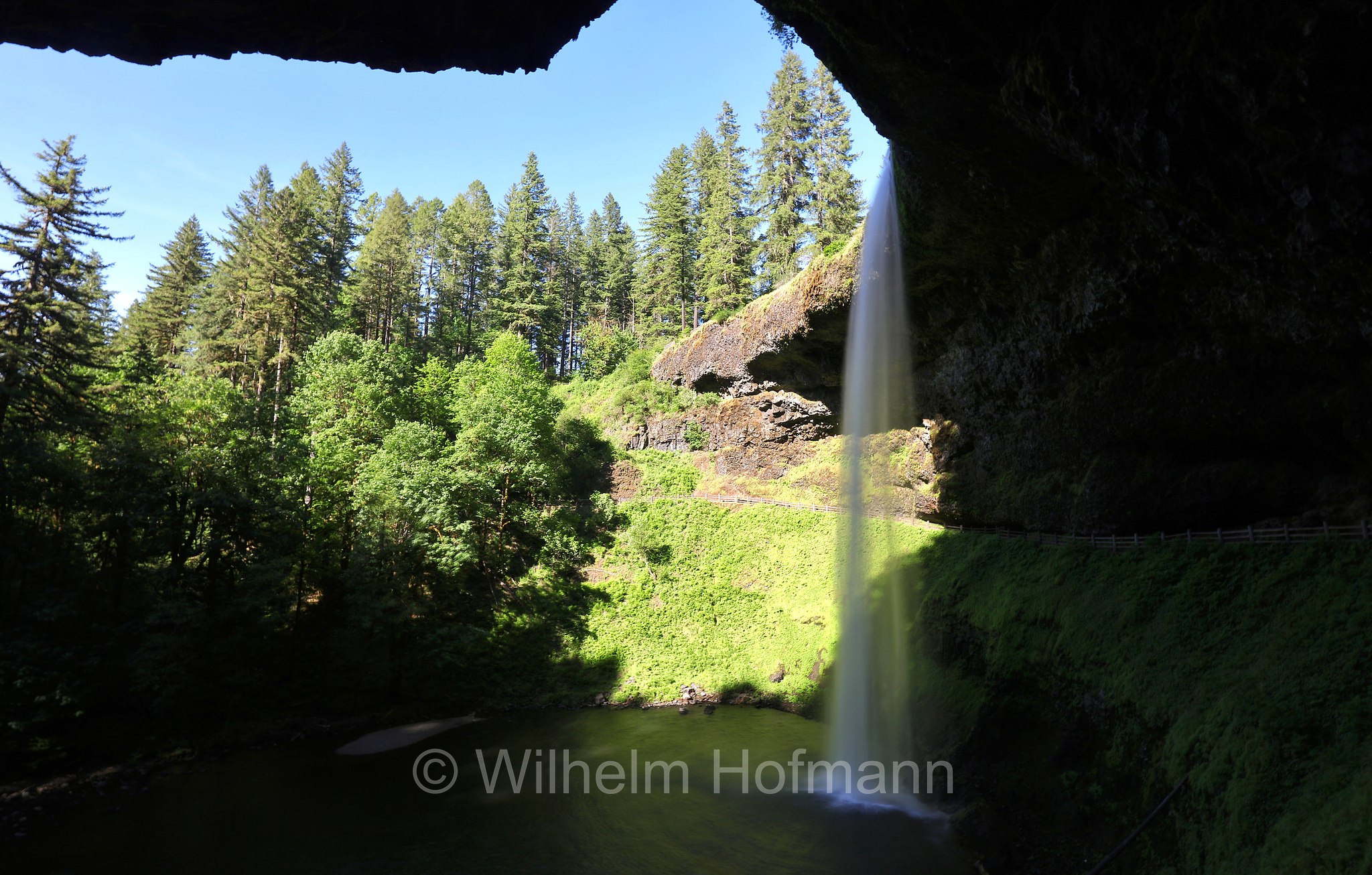 Silver Falls, Silver Falls State Park, Oregon, USA