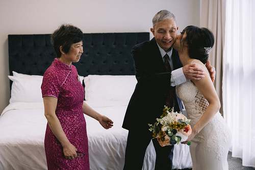 Groom Getting Ready