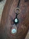 Macrame Shiva eye removable hairwrap