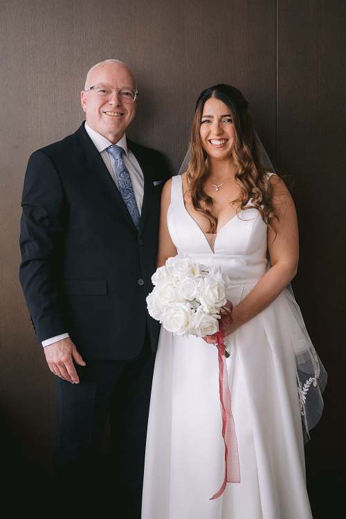 Bride Getting Ready