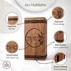 Personalized Engraved Wood Urn Box