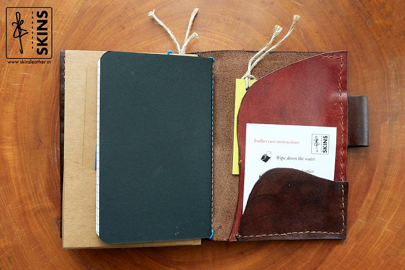 SKINS: Khonsa Leather Portfolio Journal — A6