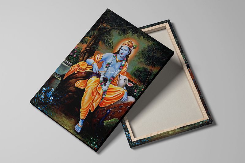 Krishna’s Tranquil Moment