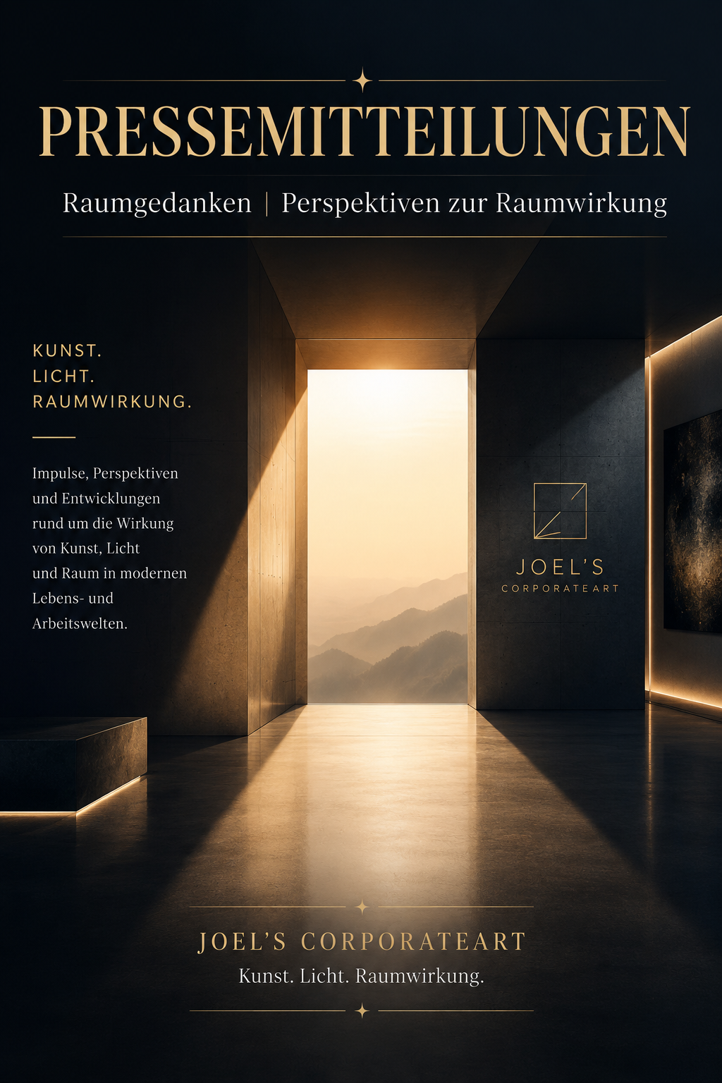 JoEl&rsquo;s CorporateArt | Digitale Kunst & Raumwirkung