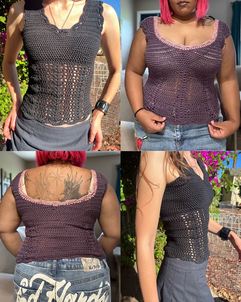Dolly Top PDF Crochet Pattern