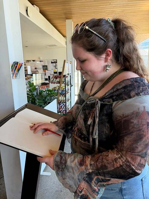 I&rsquo;m Kaleigh Fisher, a artist from Missouri, and I often find myself working with a multitude of mediums. I'm excited to see where my passions take me in college!