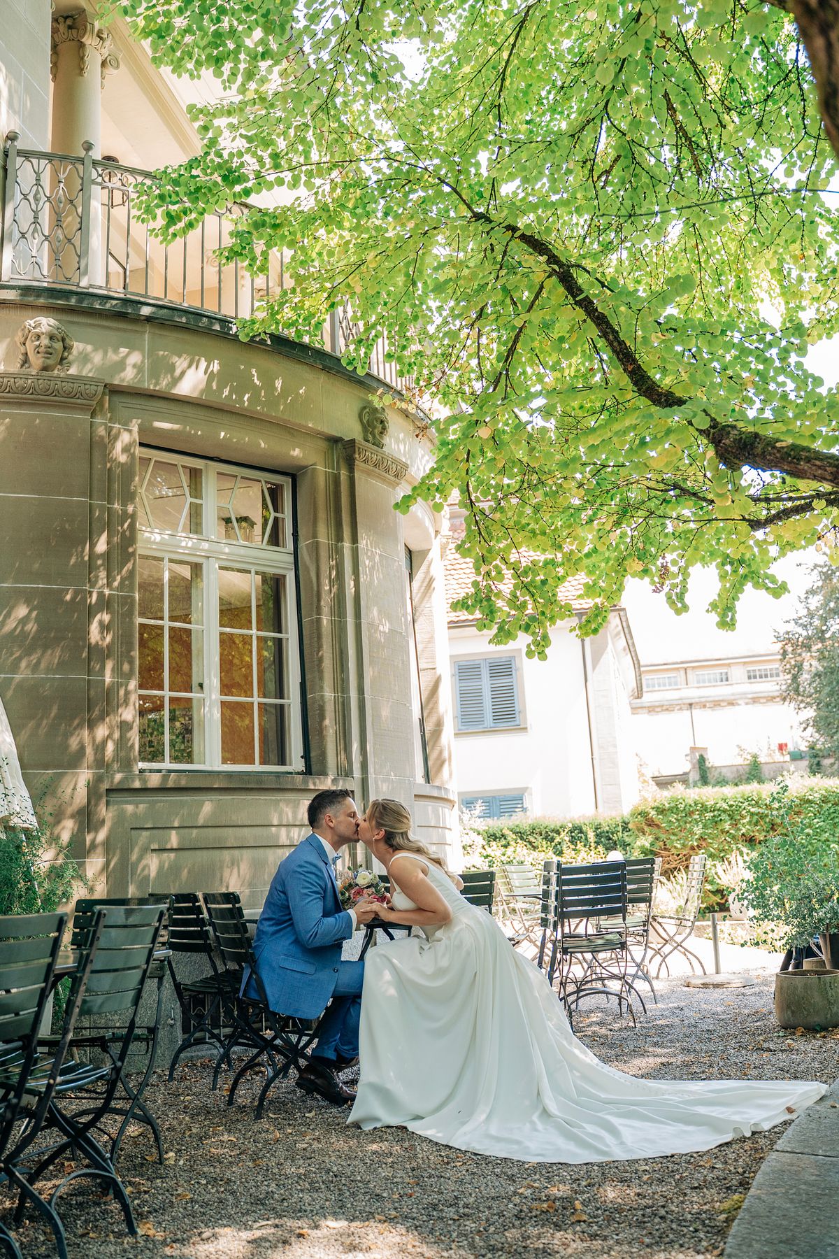 Hochzeitspaar bei der Hochzeitsfotografie