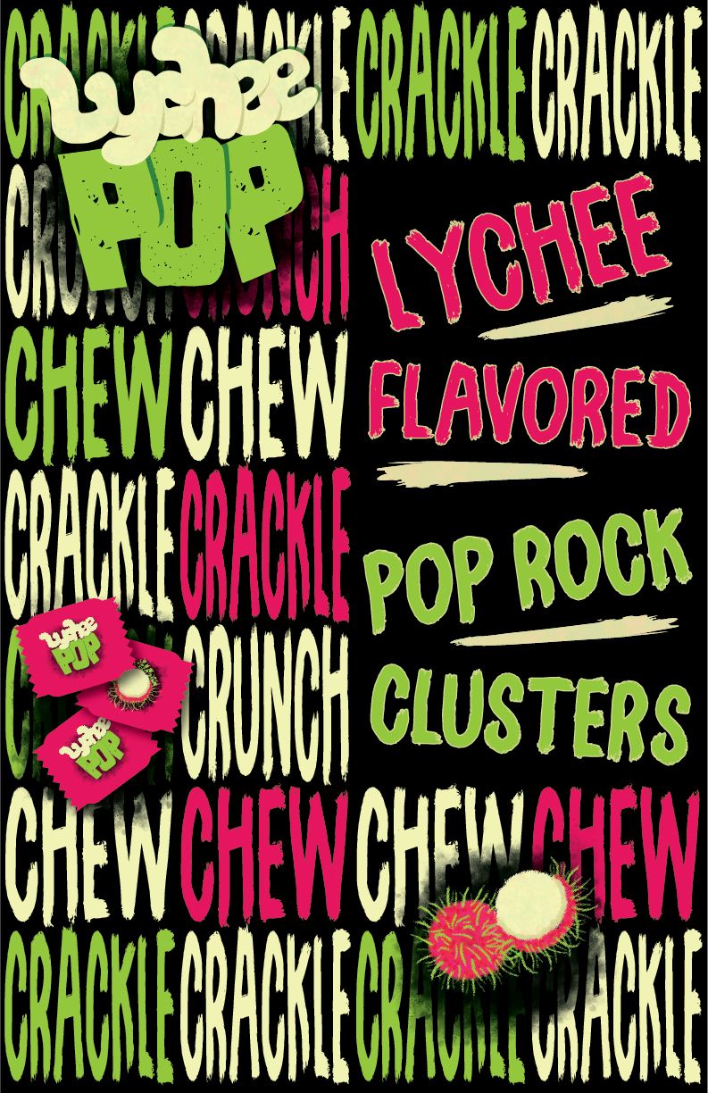 Lychee Pop Poster
