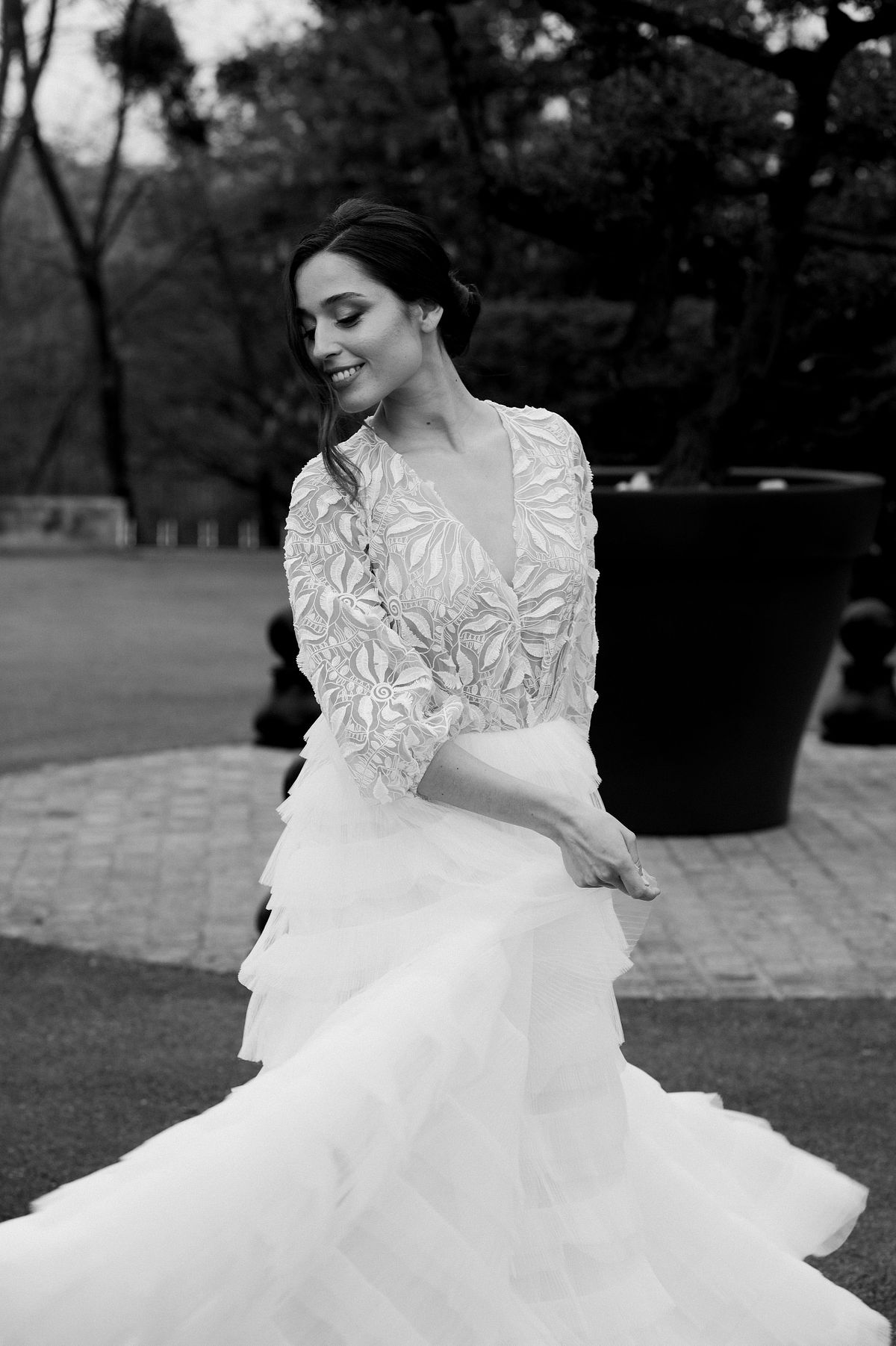 mari&eacute;e avant first look mariage nantes