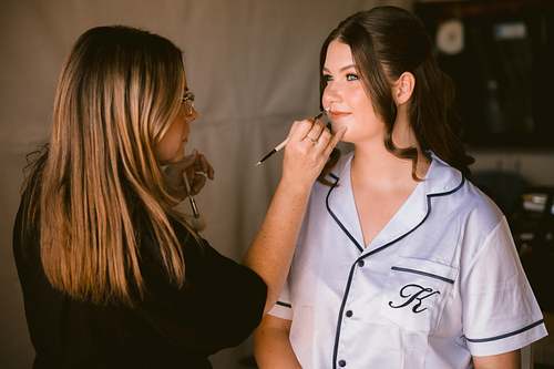 Bride Getting Ready