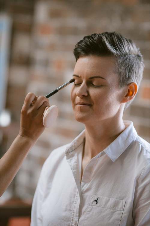 Brides Getting Ready for their Same Sex Wedding