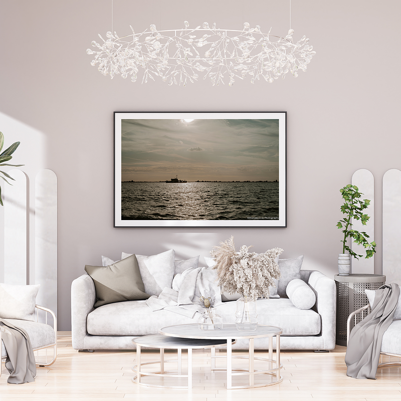 COLLECTION - URBAN GEOMETRY HORIZONTAL - "One Ship" - LIMITED EDITION 10 of 10