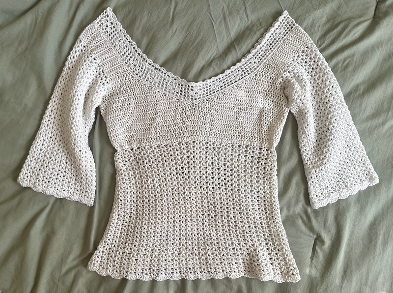 Zena Top PDF Crochet Pattern
