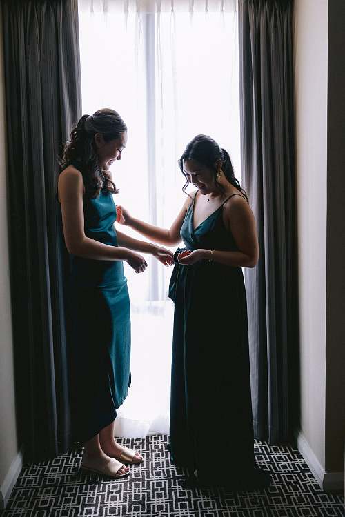 Bride Getting Ready