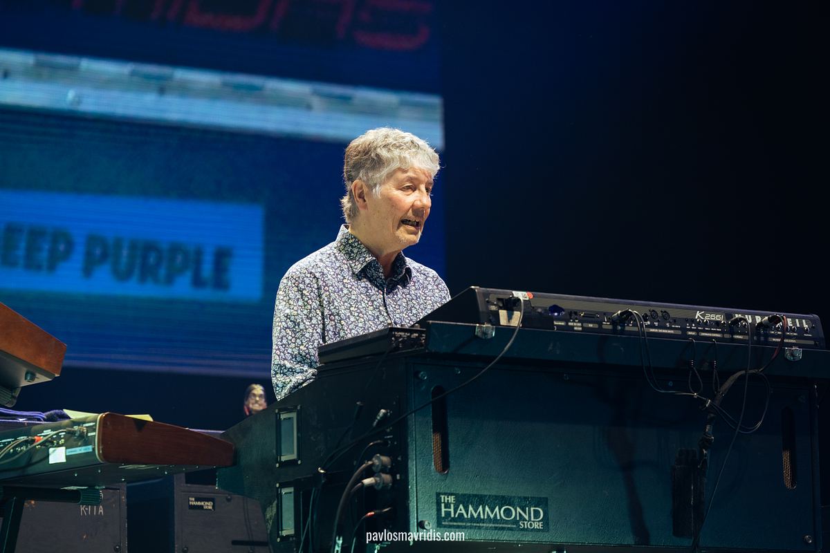 Deep Purple performing live at Telekom Center, Athens 2026. Concert photos by Pavlos Mavridis.