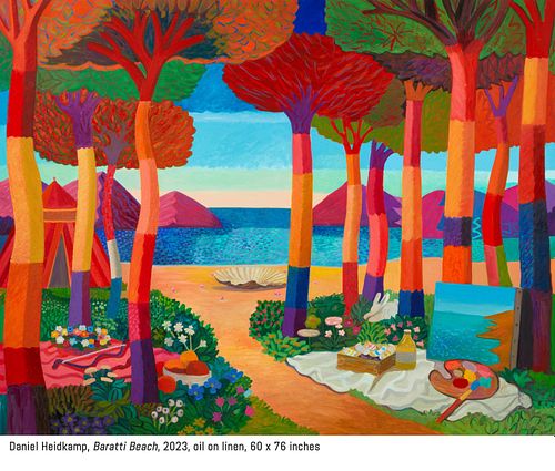A first-of-its-kind national showcase made up of over 1,800 young artists inspired by contemporary art and designed to mirror the professional art world