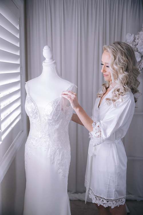 Bride Getting Ready