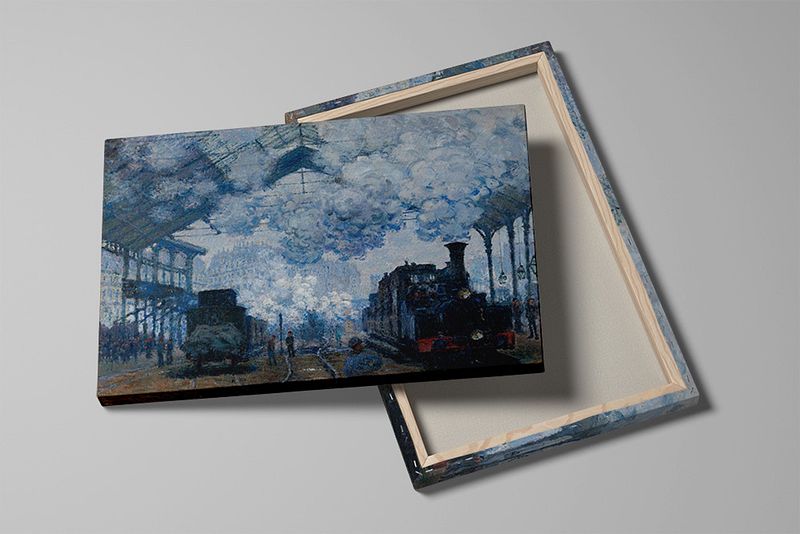 Arrival at Saint-Lazare – Claude Monet’s Busy Paris Station