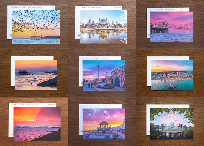 Brighton Postcards - Stunning photos of Brighton's famous landmarks!
