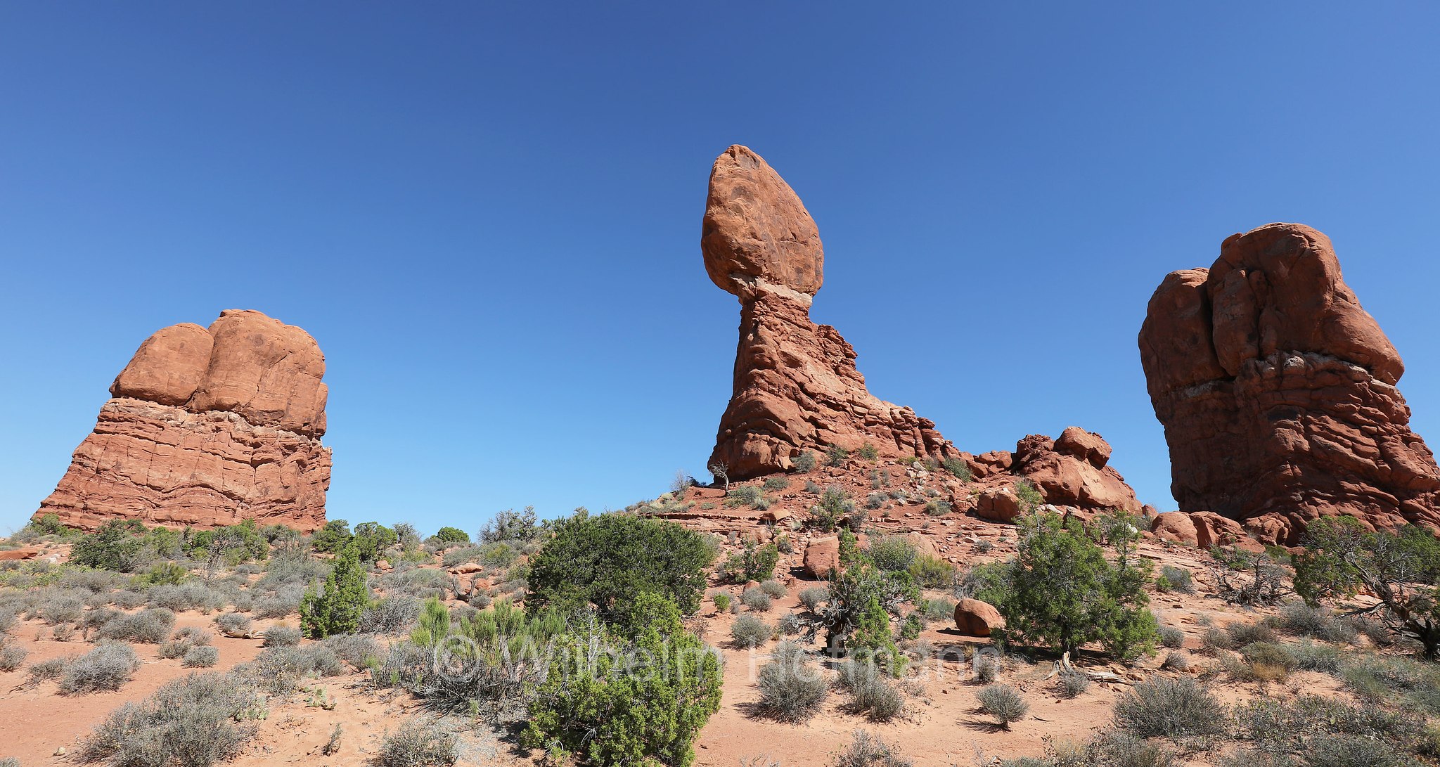 Balanced Rock, Arches National Park, Arches-Nationalpark, Parco nazionale degli Arches, Utah, USA