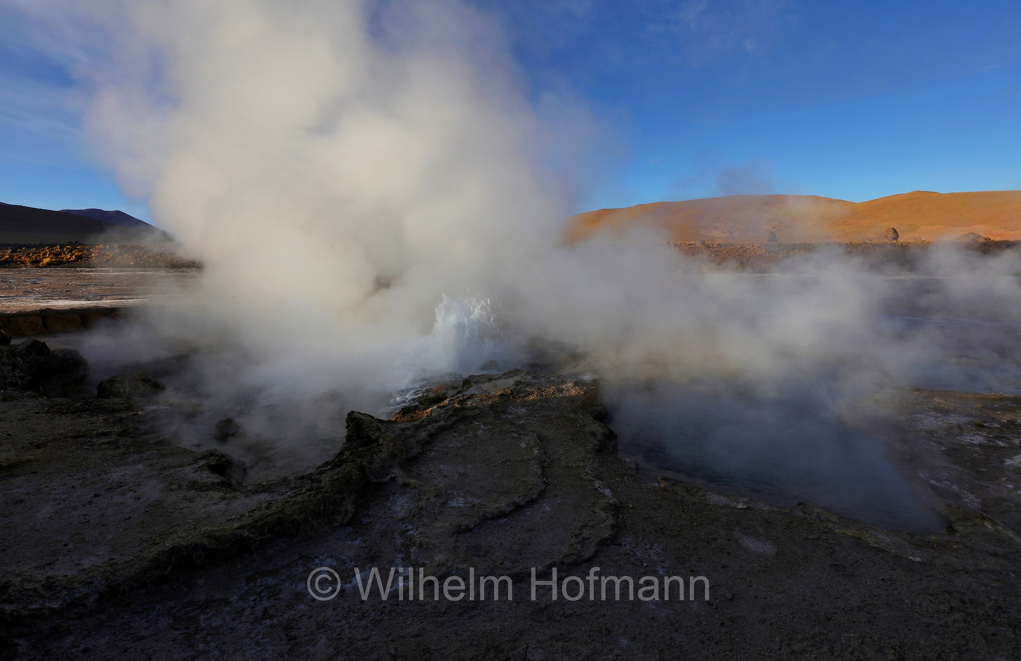 Geysers Del Tatio, El Tatio, Atacama Desert, Atacama-Wüste, Deserto di Atacama, Atacama, Antofagasta, Chile, Cile
