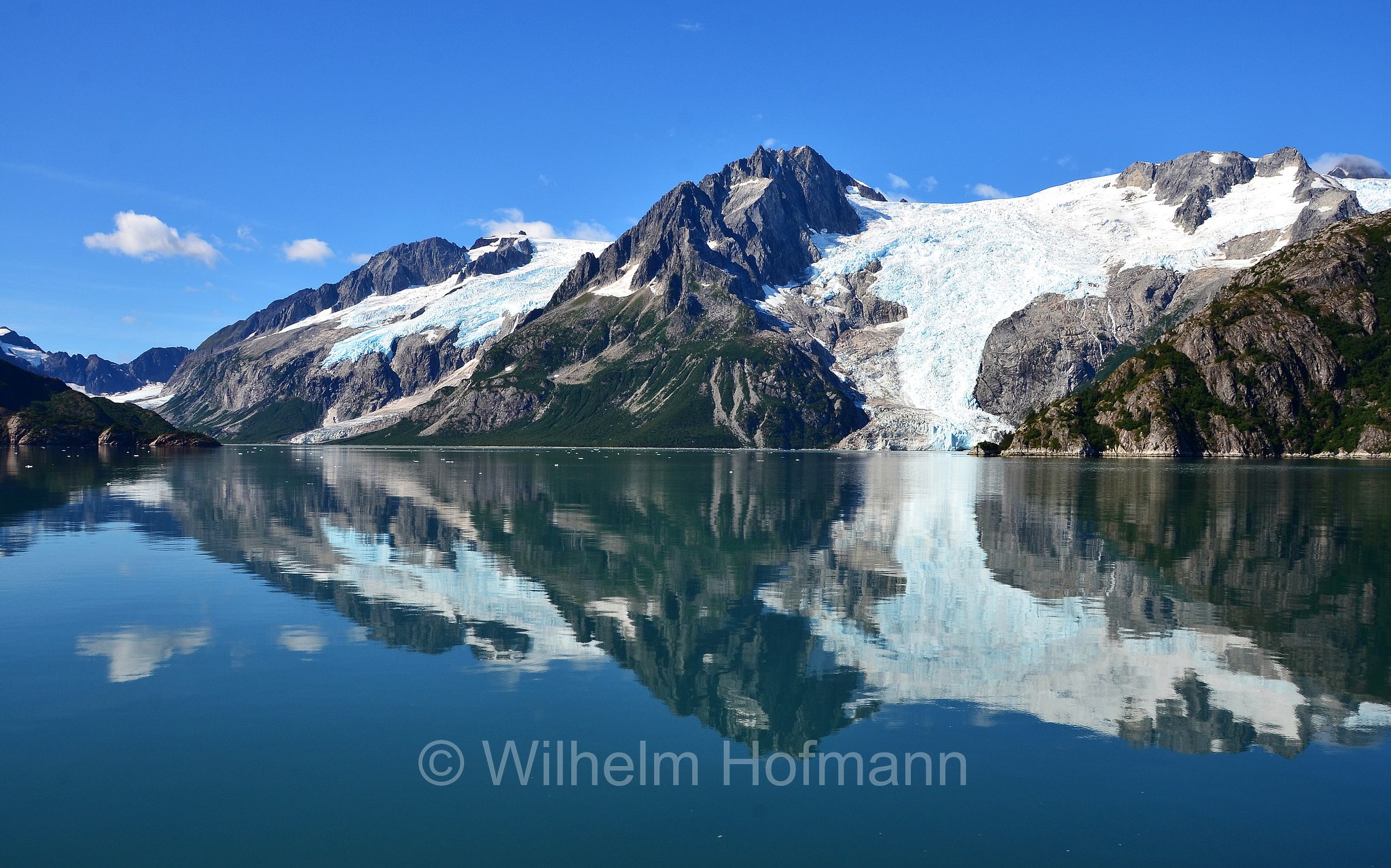 Harding Icefield, Northwestern Lagoon, Kenai Fjords National Park, Kenai-Fjords-Nationalpark, Parco nazionale dei Fiordi di Kenai, Alaska, USA