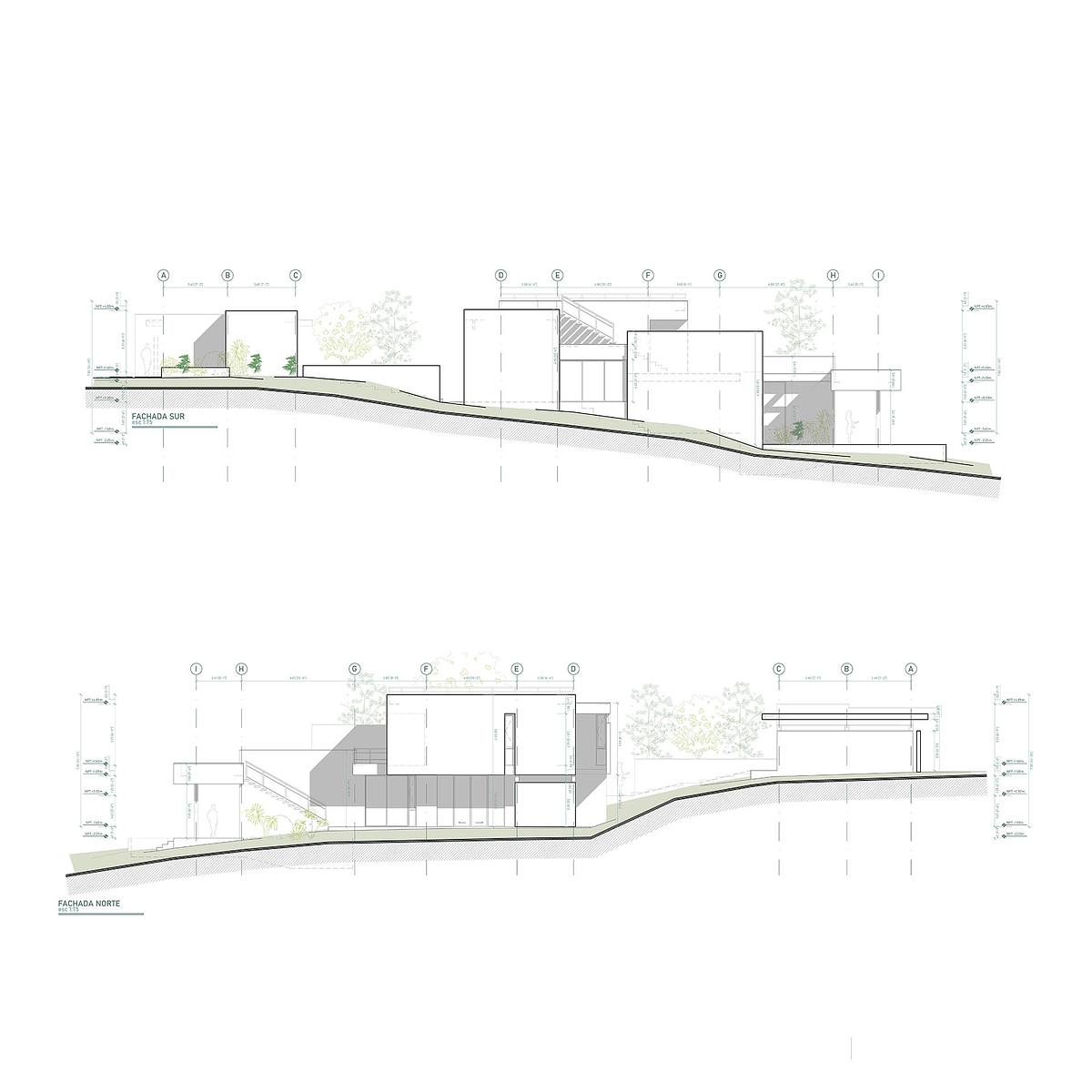 fachada vivienda lujo arquitectura tropical Puerto Rico dise&ntilde;o contempor&aacute;neo
