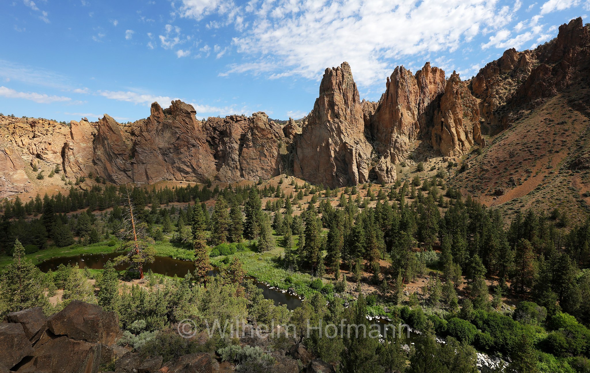 Crooked River, Smith Rock State Park, Oregon, USA