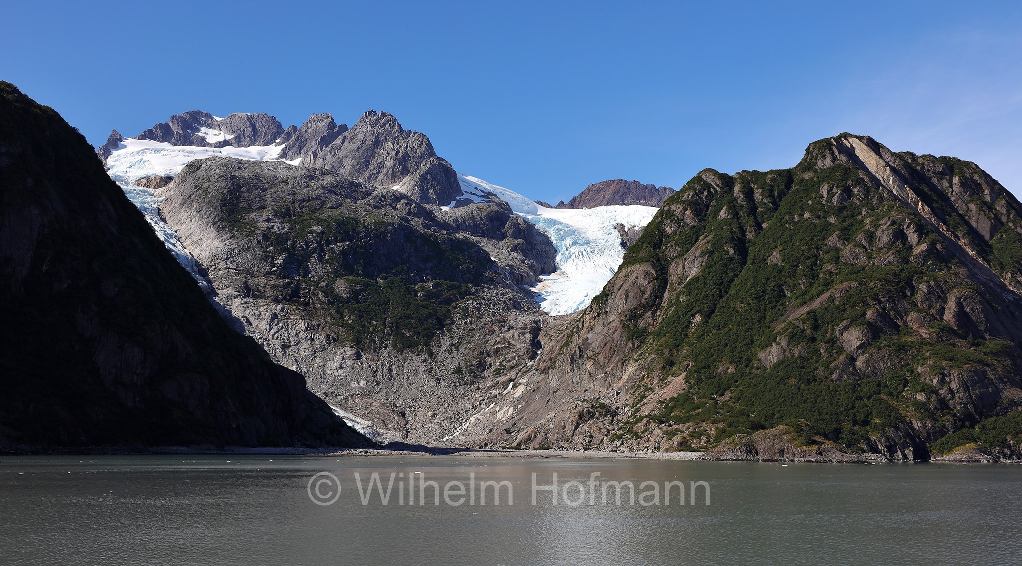 Harding Icefield, Aialik Bay, Kenai Fjords National Park, Kenai-Fjords-Nationalpark, Parco nazionale dei Fiordi di Kenai, Alaska, USA