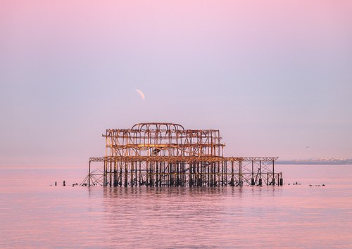 Lunar Eclipse West Pier