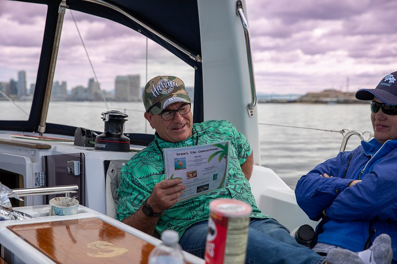 Sailing on Drew's Birthday 2024