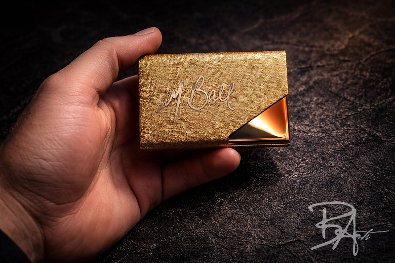 Engraved Card Holder