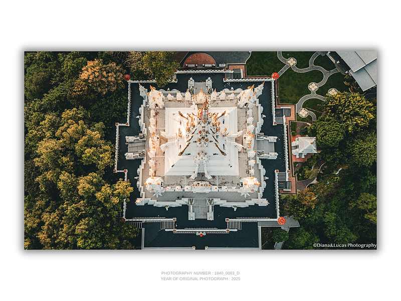 COLLECTION - FROM ABOVE HORIZONTAL - "The Roof Nobody Sees" - LIMITED EDITION 10 of 10