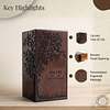 Tree of Life Personalized Wooden Urn for Ashes