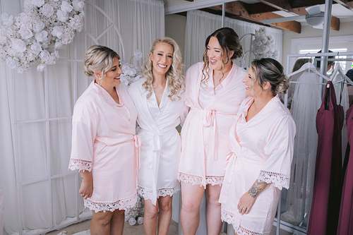 Bride Getting Ready