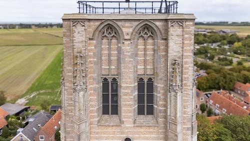 Straatbeeld in historisch Goedereede