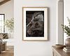Otter with Rock Print
