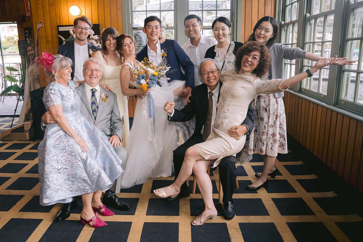 Wedding Reception at Mosman Rowers