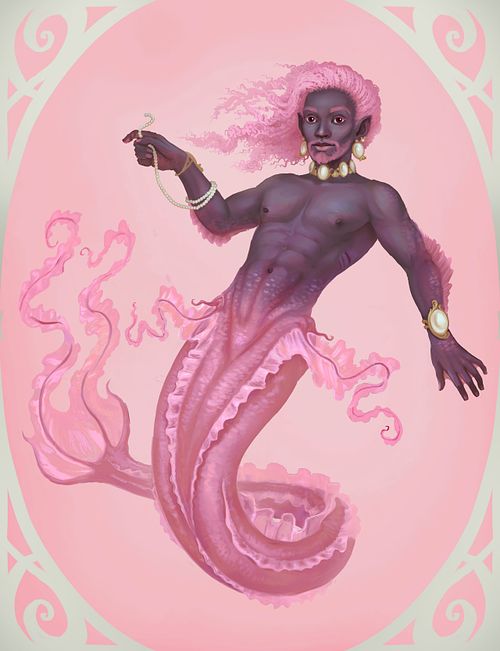 Roseate Merman