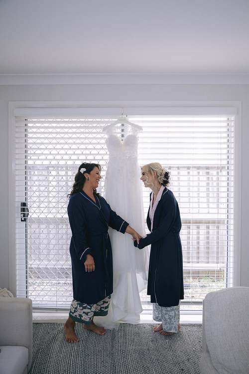 Bride Getting Ready