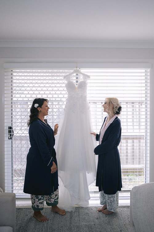 Bride Getting Ready